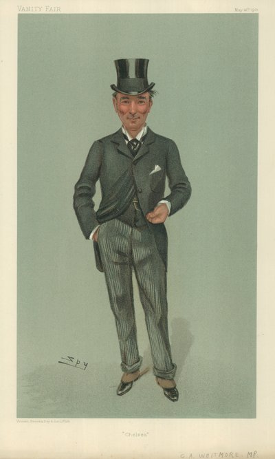 Pan Charles Algernon Whitmore, Chelsea, 16 maja 1901, komiks Vanity Fair autorstwa Leslie Matthew Ward