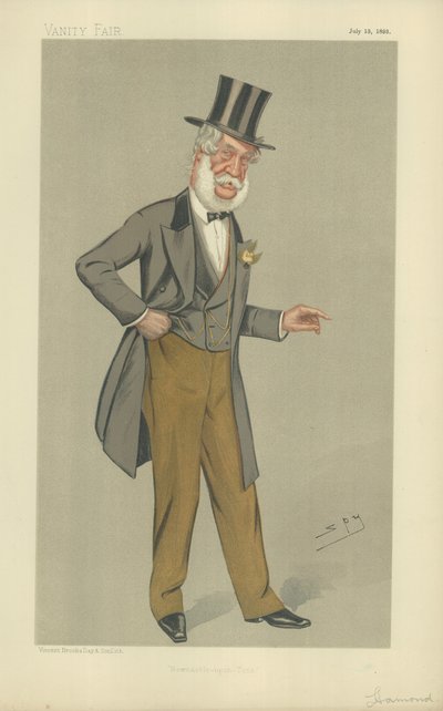 Pan Charles Frederick Hamond autorstwa Leslie Matthew Ward