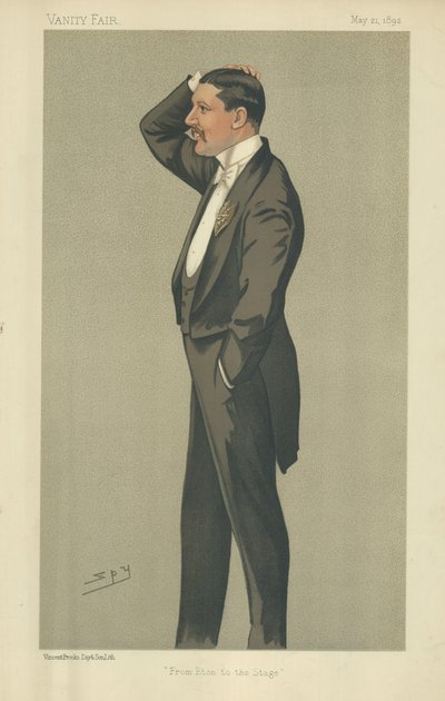 Pan Charles Hawtrey autorstwa Leslie Matthew Ward
