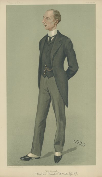 Pan Dunbar Barton autorstwa Leslie Matthew Ward