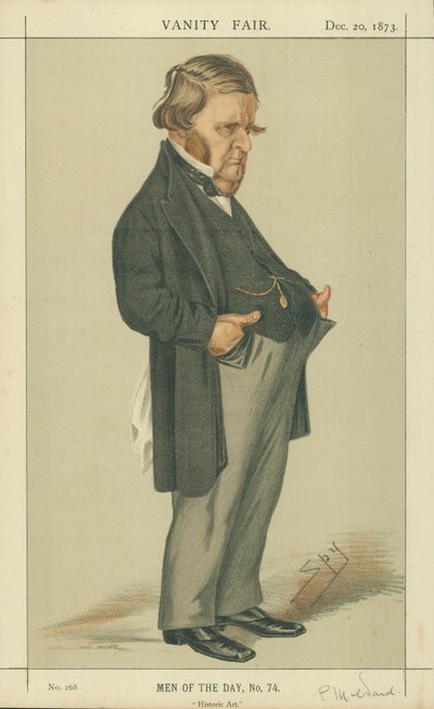 Pan Edward Matthew Ward, Sztuka historyczna, 20 grudnia 1873, komiks Vanity Fair autorstwa Leslie Matthew Ward