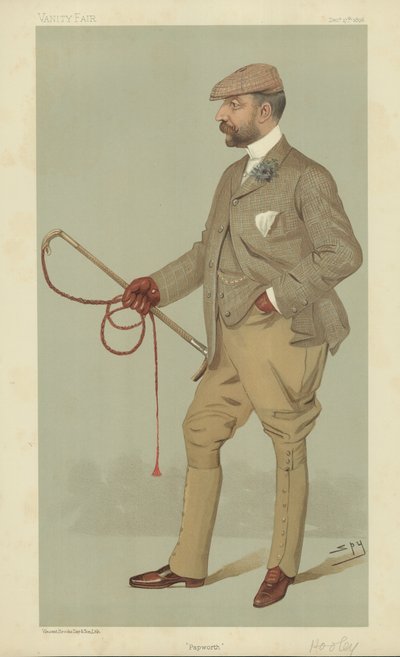 Pan Ernest Terah Hooley autorstwa Leslie Matthew Ward
