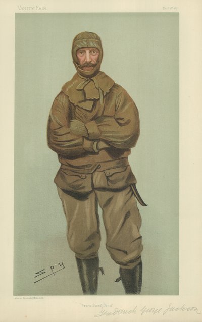Pan Frederick George Jackson autorstwa Leslie Matthew Ward