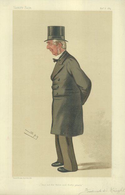 Pan Frederick Winn Knight autorstwa Leslie Matthew Ward