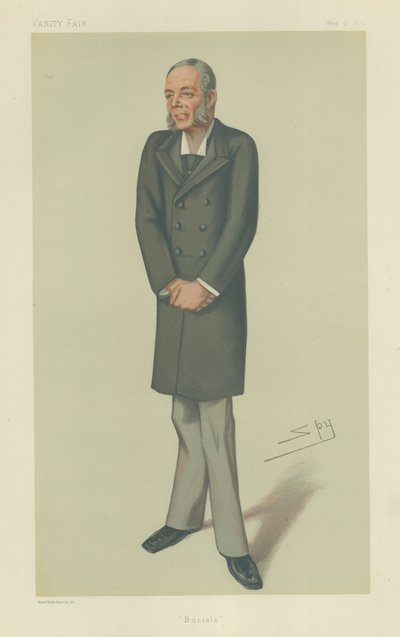 Pan George Osborne Morgan autorstwa Leslie Matthew Ward