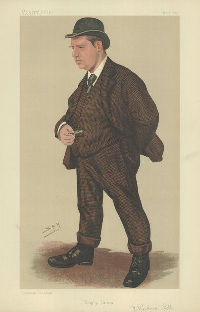 Pan George Rowland Hill autorstwa Leslie Matthew Ward