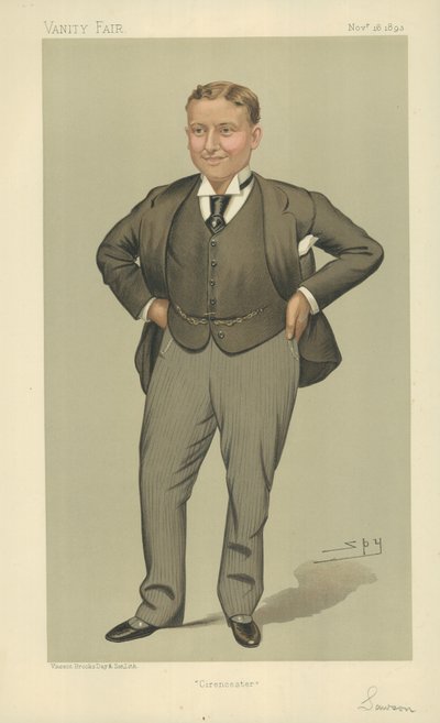 Mr Harry Lawson Webster Lawson autorstwa Leslie Matthew Ward