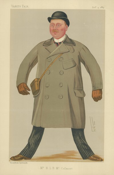 Pan Harry Leslie Blundell McCalmont autorstwa Leslie Matthew Ward