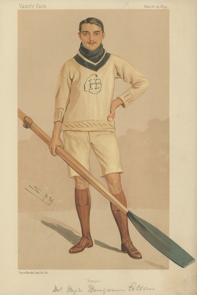 Pan Hugh Benjamin Cotton autorstwa Leslie Matthew Ward