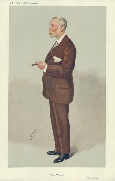 Pan James Charles Inglis autorstwa Leslie Matthew Ward