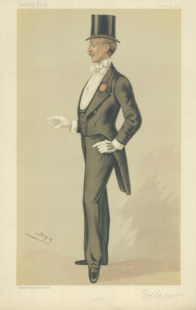 Pan John Delacour autorstwa Leslie Matthew Ward