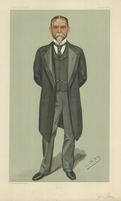 Pan John Hay autorstwa Leslie Matthew Ward