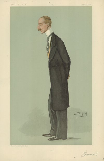 Pan Lewis Vernon Harcourt autorstwa Leslie Matthew Ward