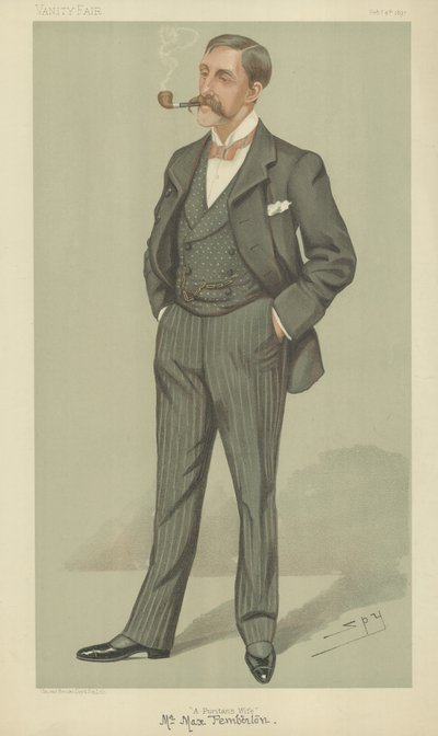Pan Max Pemberton autorstwa Leslie Matthew Ward