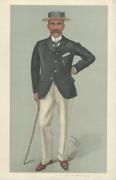 pan Reginald Saumarez de Havilland autorstwa Leslie Matthew Ward