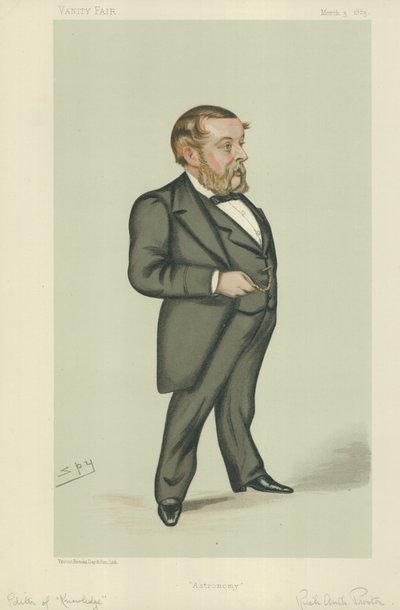 Pan Richard Anthony Proctor autorstwa Leslie Matthew Ward
