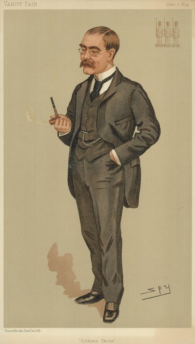 Pan Rudyard Kipling autorstwa Leslie Matthew Ward