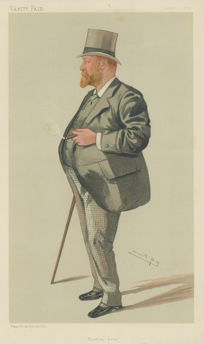 Pan Samuel Charles Allsopp autorstwa Leslie Matthew Ward