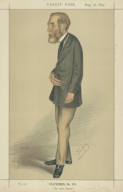 pan Samuel Laing autorstwa Leslie Matthew Ward