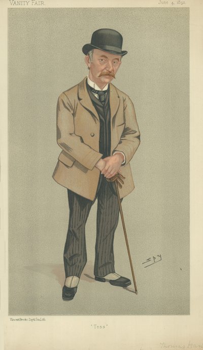 Pan Thomas Hardy autorstwa Leslie Matthew Ward