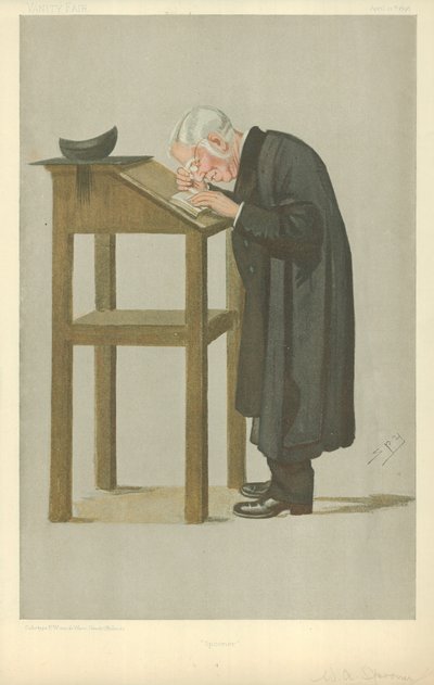 Pan WA Spooner, Spooner, 21 kwietnia 1898, komiks Vanity Fair autorstwa Leslie Matthew Ward