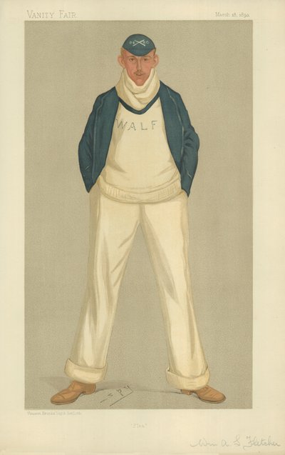 Pan William Alfred Littledale Fletcher autorstwa Leslie Matthew Ward