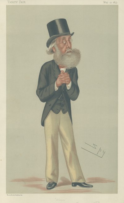 Pan William Bromley Davenport autorstwa Leslie Matthew Ward