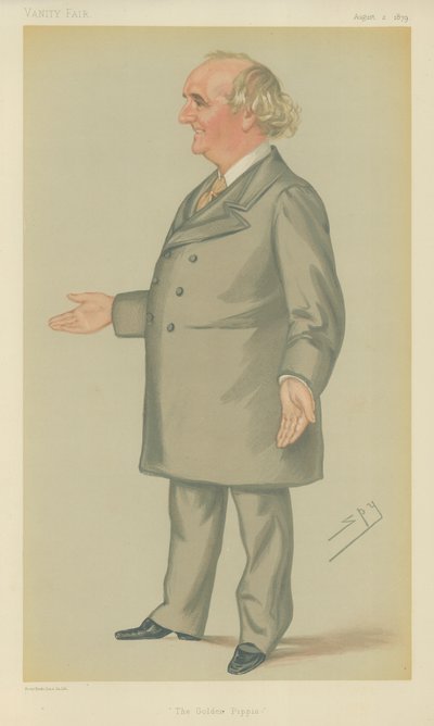 Pan William Cunliffe Brooks autorstwa Leslie Matthew Ward