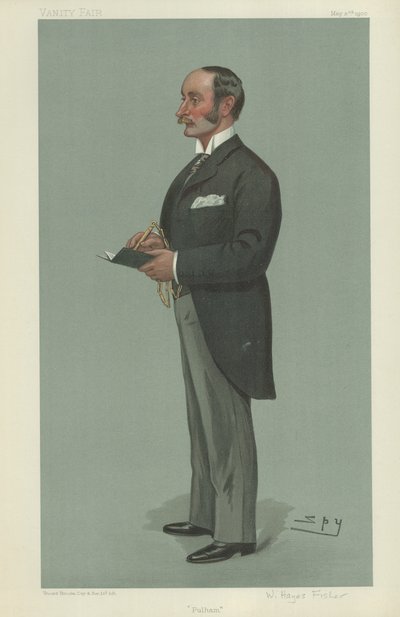 Pan William Hayes Fisher autorstwa Leslie Matthew Ward