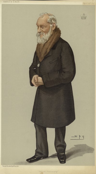 Portret Williama Thomsona, barona Kelvina autorstwa Leslie Matthew Ward