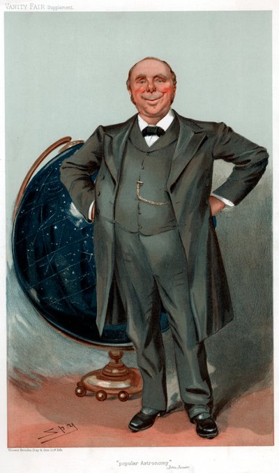Robert Stawell Ball, brytyjski astronom, matematyk, wykładowca i popularyzator nauki, 1905 autorstwa Leslie Matthew Ward