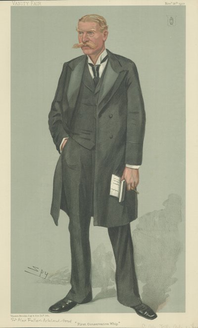 Sir Alexander Fuller-Acland Hood autorstwa Leslie Matthew Ward