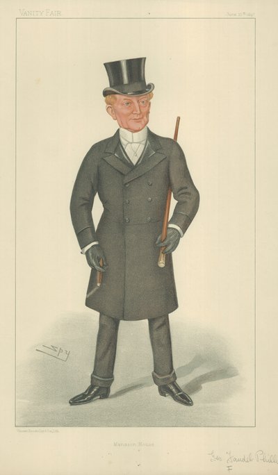 Sir F Phillips, Burmistrz Londynu autorstwa Leslie Matthew Ward