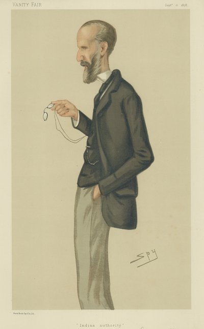 Sir George Campbell autorstwa Leslie Matthew Ward