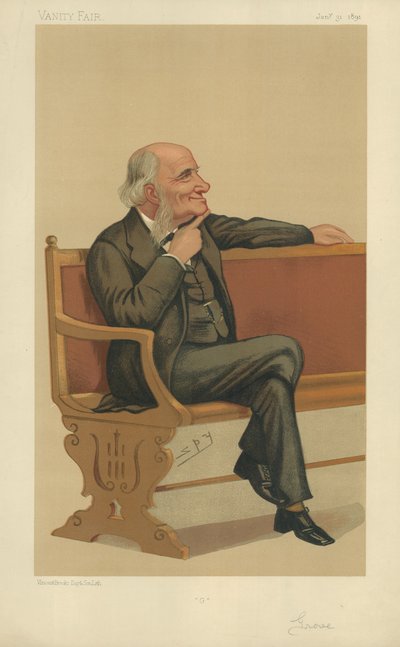 Sir George Grove autorstwa Leslie Matthew Ward