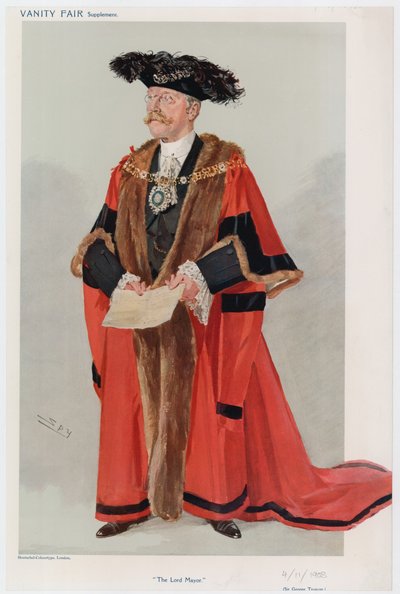Sir George Truscott autorstwa Leslie Matthew Ward