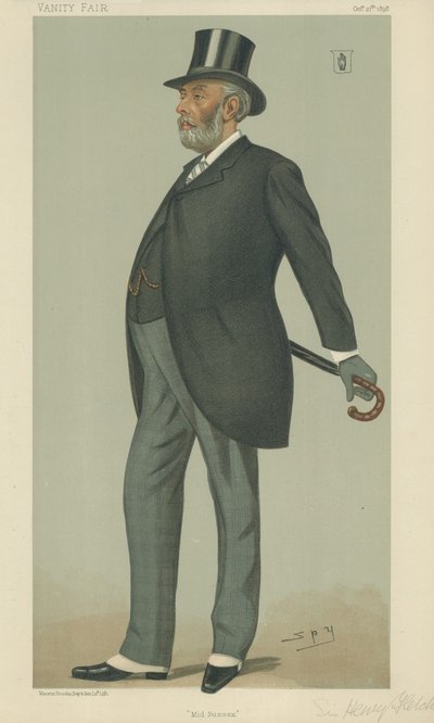 Sir Henry Fletcher autorstwa Leslie Matthew Ward