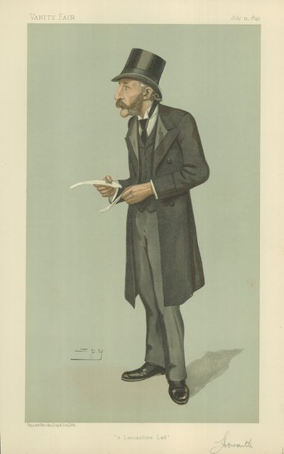 Sir Henry Hoyle Howarth autorstwa Leslie Matthew Ward