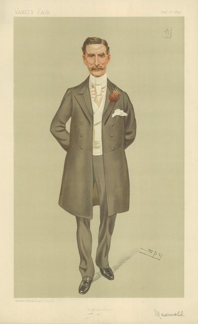 Sir Herbert Maxwell autorstwa Leslie Matthew Ward