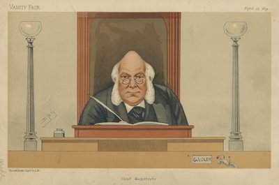 Sir John Bridge autorstwa Leslie Matthew Ward
