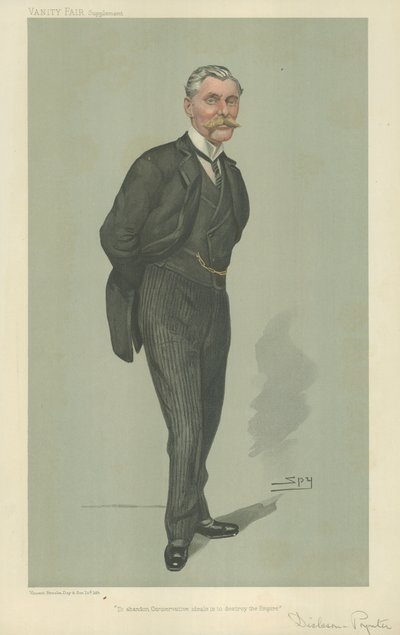 Sir John Poynder Dickson-Poynder autorstwa Leslie Matthew Ward