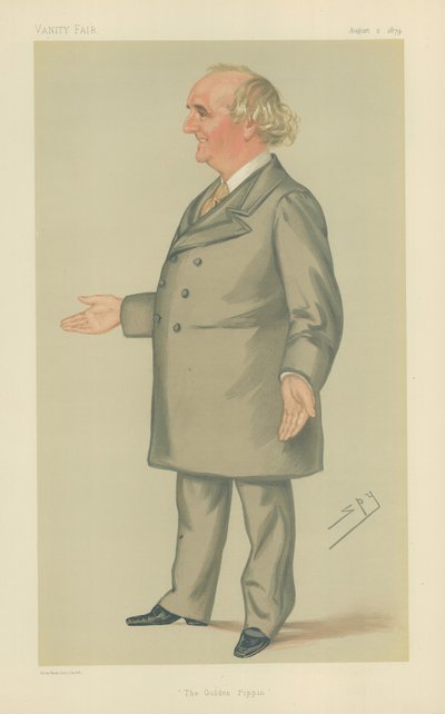 Sir William Cunliffe Brooks autorstwa Leslie Matthew Ward