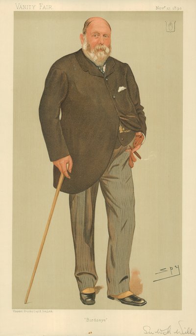 Sir William Henry Wills, Birdseye, 23 listopada 1893, komiks Vanity Fair autorstwa Leslie Matthew Ward