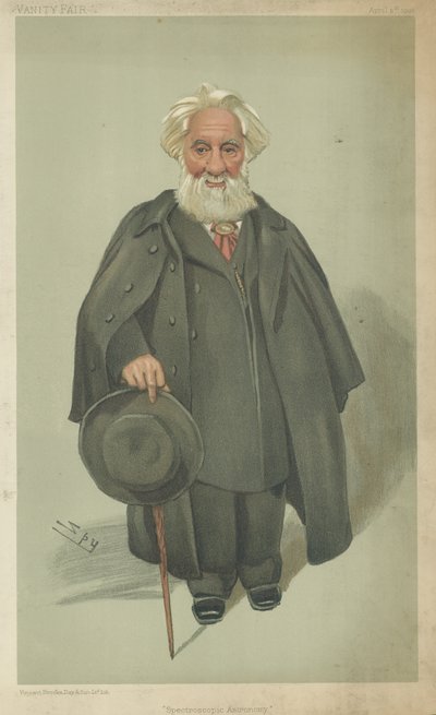 Sir William Huggins autorstwa Leslie Matthew Ward