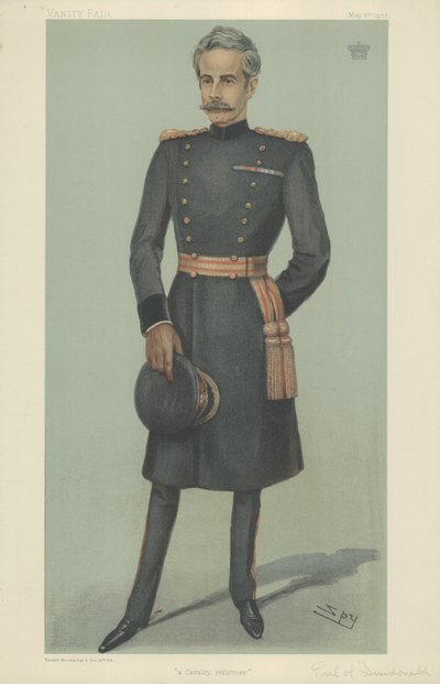 The Earl of Dundonald autorstwa Leslie Matthew Ward