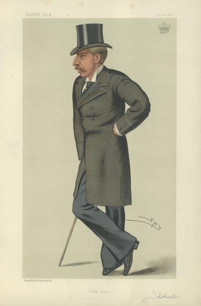 The Earl of Ilchester autorstwa Leslie Matthew Ward