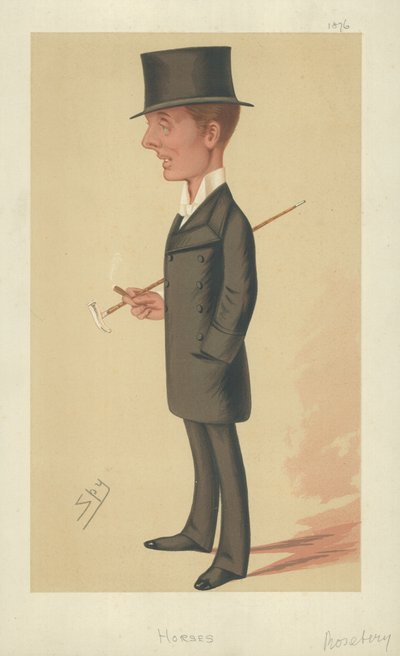 The Earl of Rosebery autorstwa Leslie Matthew Ward