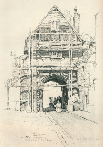 Brama Rochester, 1925 autorstwa Leslie Matthew Ward