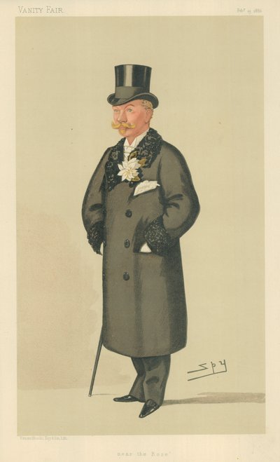 Hon Harry Tyrwhitt-Wilson, Near the Rose, 13 lutego 1886, komiks Vanity Fair autorstwa Leslie Matthew Ward
