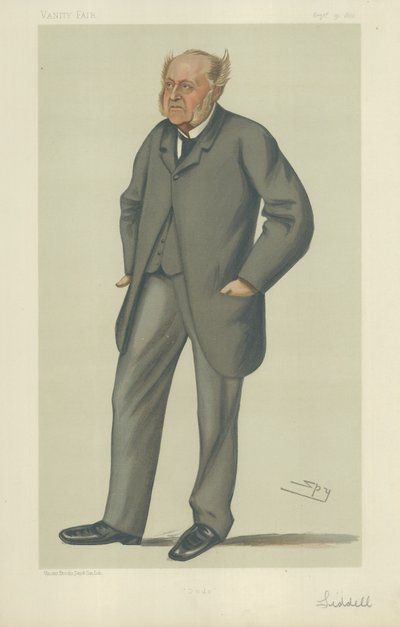 Szanowny Sir Adolphus Frederick Octavius Liddell autorstwa Leslie Matthew Ward